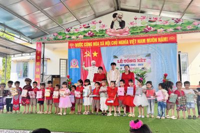 Trường Mẫu Giáo Hoa Đào tổ chức thành công buổi lễ tổng kết năm học 2024-2025.